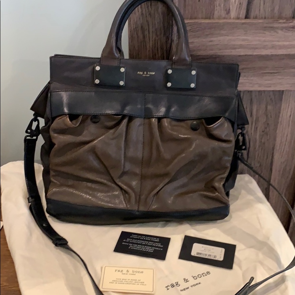 Rag & Bone Mocha Large Pilot